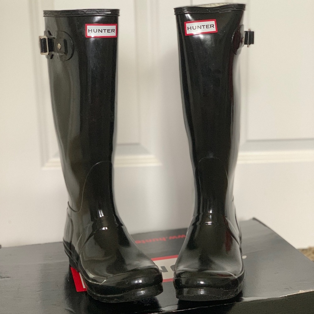 Hunter Boots (tall original gloss)